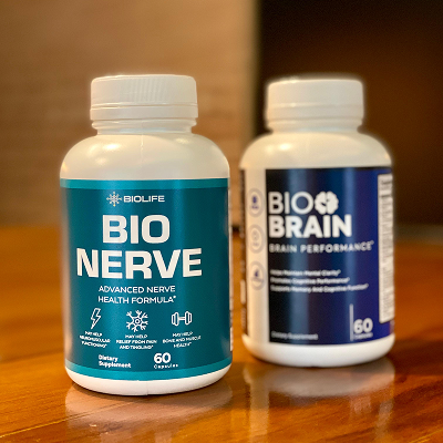 BioNerve Product Bottle.